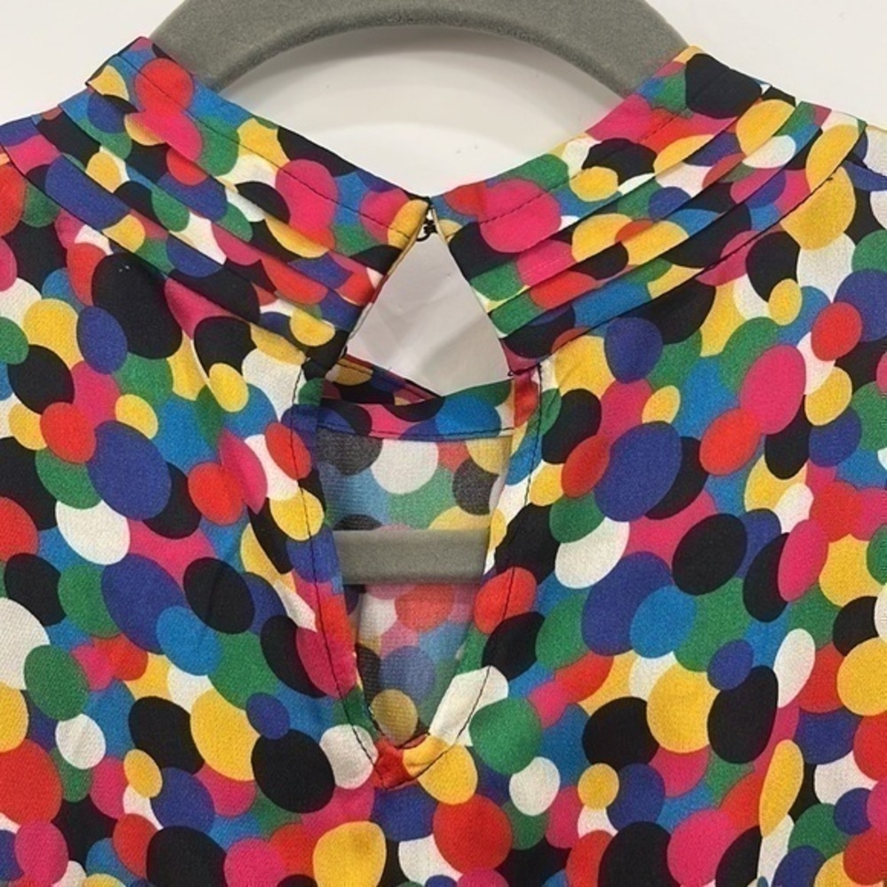 RHODE Caroline Multi Color Confetti Dot Dress Size Extra Small NWT - Picture 7 of 8
